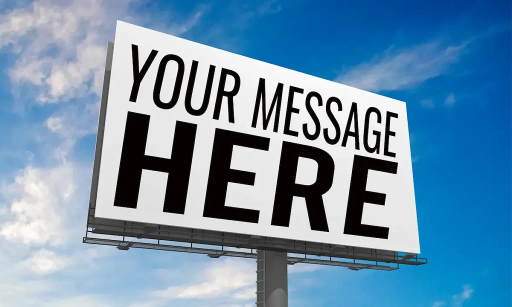 You can ask us to publish your ad.